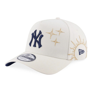 New York Yankees MLB Cosmic Craft White 9FORTY A-Frame Adjustable Cap