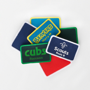 Personalised Name Badge-OS-Navy