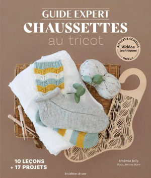 Livre guide expert chaussettes au tricot
