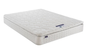Silentnight Miracoil Pillow Top Mattress, Superking