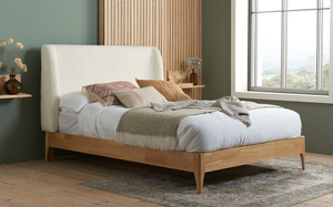 Birlea Halfden Bed Frame, King Size, Full Ottoman Storage, Dark Grey
