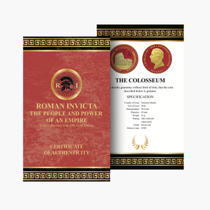 Ancient Rome 2026 Roman Invicta Coin Collection - The Colosseum Cert