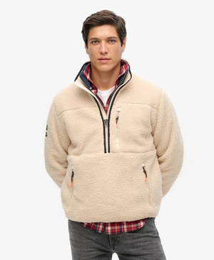 Outdoor Half Zip Sherpa Fleece