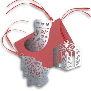 Christmas Decorations 2025, Set of 3