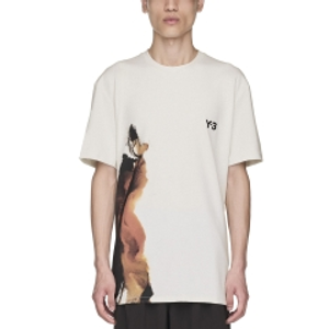 adidas Y-3 FreeLift Graphic T-Shirt - Orbit Grey