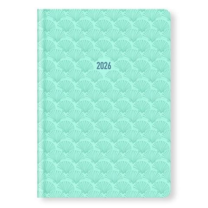 Letts - By the Sea A5 Week To View Diary 2026 Aquamarine