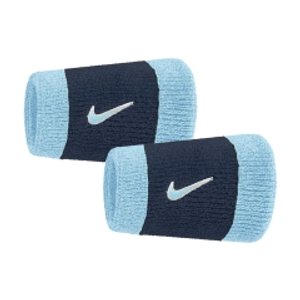 Nike Swoosh Classic Polsini Lunghi - Aquarius Blue/College Navy/Pale Ivory