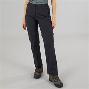 Sprayway Womens Escape TecWEAVE™ Water Resistant Zip Off Trousers Black