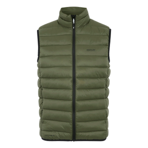 Regatta Mens Marizion Baffled Water Repellent Gilet - L / Olive Night