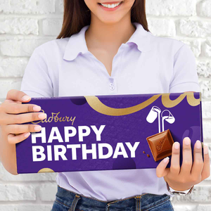 Cadbury "Happy Birthday" Dairy Milk XL Bar 850g