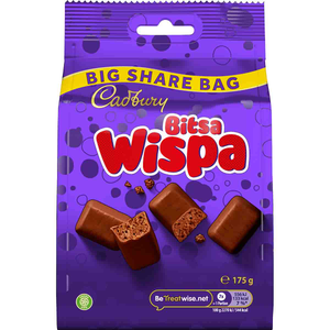 Bitsa Wispa Chocolate Share Bag 175g