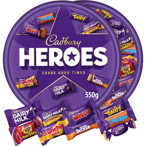 Cadbury Heroes Chocolate Tub 550g