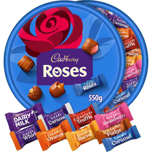 Cadbury Roses Milk Chocolate Tub 550g