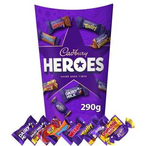 Cadbury Heroes Chocolate Carton 290g