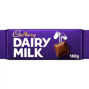 Cadbury Dairy Milk Chocolate Bar 180g