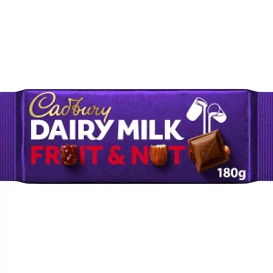 Dairy Milk Fruit & Nut Chocolate Bar 180g
