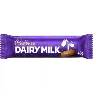 Cadbury Dairy Milk Chocolate Bar 45g 