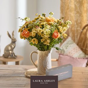 Laura Ashley Bouquet &Hotel Chocolat Happy Birthday Gift Set