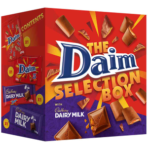 Cadbury Daim & Dairy Milk Chocolate Selection Box 514g