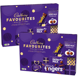 Cadbury Dairy Milk Favourites Chocolate Selection Box 351g (Bundle of 2)