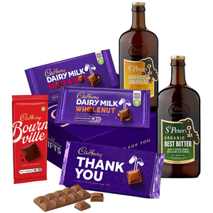 Cadbury Thank You Bars & Beers Hamper