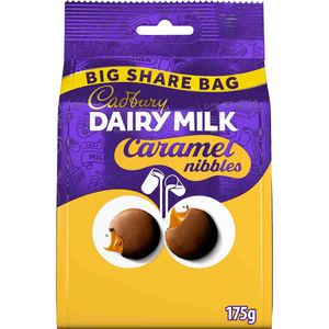 Dairy Milk Caramel Nibbles Share Bag 175g