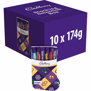 Cadbury Stocking Chocolate Selection Boxes 174g (Box of 10)