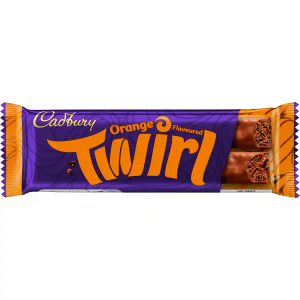 Cadbury Orange Twirl Chocolate Bar 43g