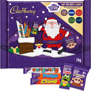 Cadbury Christmas Chocolate Selection Pack 78g