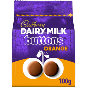 Cadbury Dairy Milk Orange Buttons Bag 100g