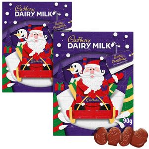 Cadbury Dairy Milk Chocolate Advent Calendar 90g (Bundle of 2)