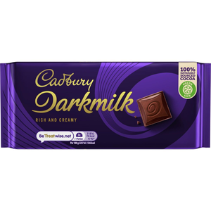 Cadbury Darkmilk Original Chocolate Bar 90g