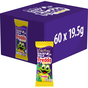 Cadbury Freddo Caramel Chocolate Bar 19.5g (Box of 60)