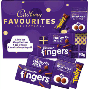 Cadbury Dairy Milk Favourites Chocolate Selection Box 351g
