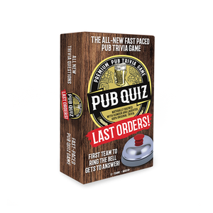Pub Quiz Last Orders Adult Party Game