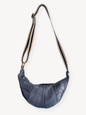 The Charlie Cross Body Denim Bag (one size)