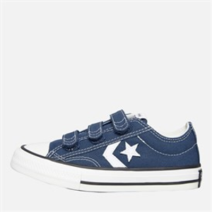 Converse Kids Star Player 76 Ox Easy On Trainers Navy/Vintage White/Egret