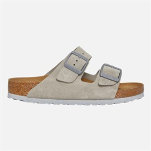 Birkenstock Womens Arizona Dual Strap Sandals Stone Coin