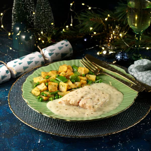 Salmon in Thermidor Sauce