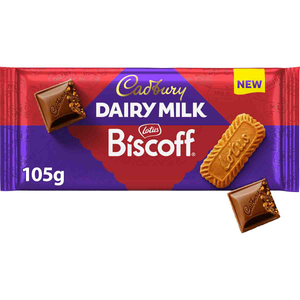 Cadbury Dairy Milk Lotus Biscoff Chocolate Bar 105g