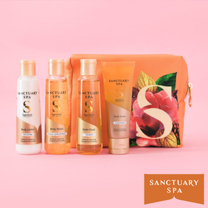 Sanctuary Spa Signature Glow & Go Wash Bag Set