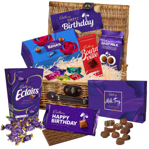 Cadbury "Happy Birthday" Chocolate Basket