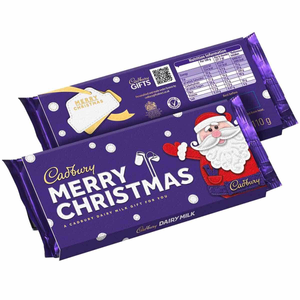 Cadbury "Merry Christmas" Dairy Milk Chocolate Bar 110g