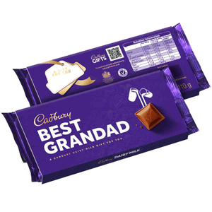 Cadbury Dairy Milk "Best Grandad" Chocolate Bar with Sleeve 110g