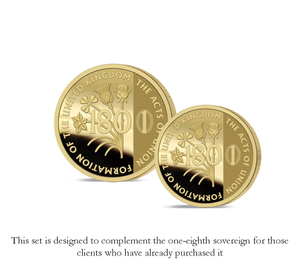 The 2025 Anniversary of the United Kingdom Gold Essential Infill Sovereign Set