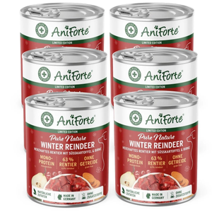 PureNature Reindeer, with sweet potato, pear and rosehip - Limited Edition Wet food for Dogs