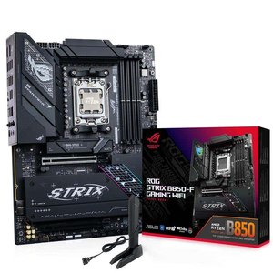 AMD Ryzen 7 7800X3D 8 Core 5.0Ghz TURBO with 3D V-cache, ASUS ROG STRIX B850-F GAMING WIFI Motherboard CPU Bundle