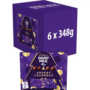 Cadbury Dairy Milk Adult Advent Calendar 348g (Box of 6)