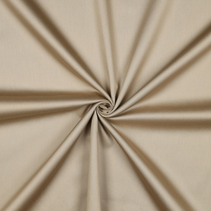 Tissu satin de coton - Beige
