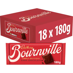 Cadbury Bournville Classic 180g (Box of 18)